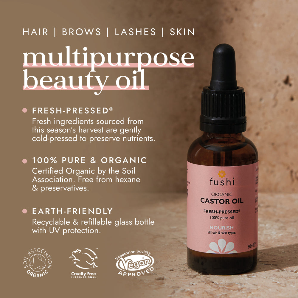 fushi Organic Castor Oil 30ml