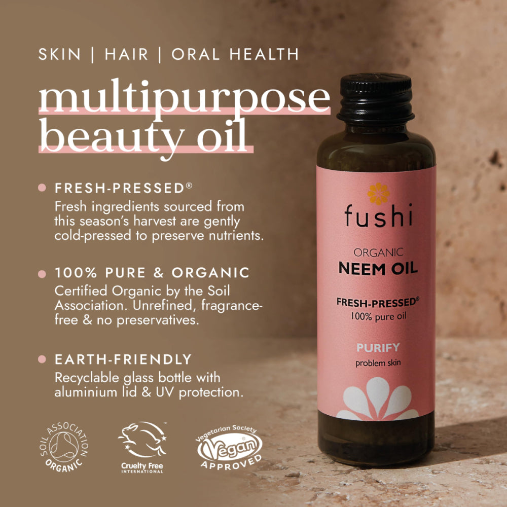 fushi Organic Neem Oil 50ml