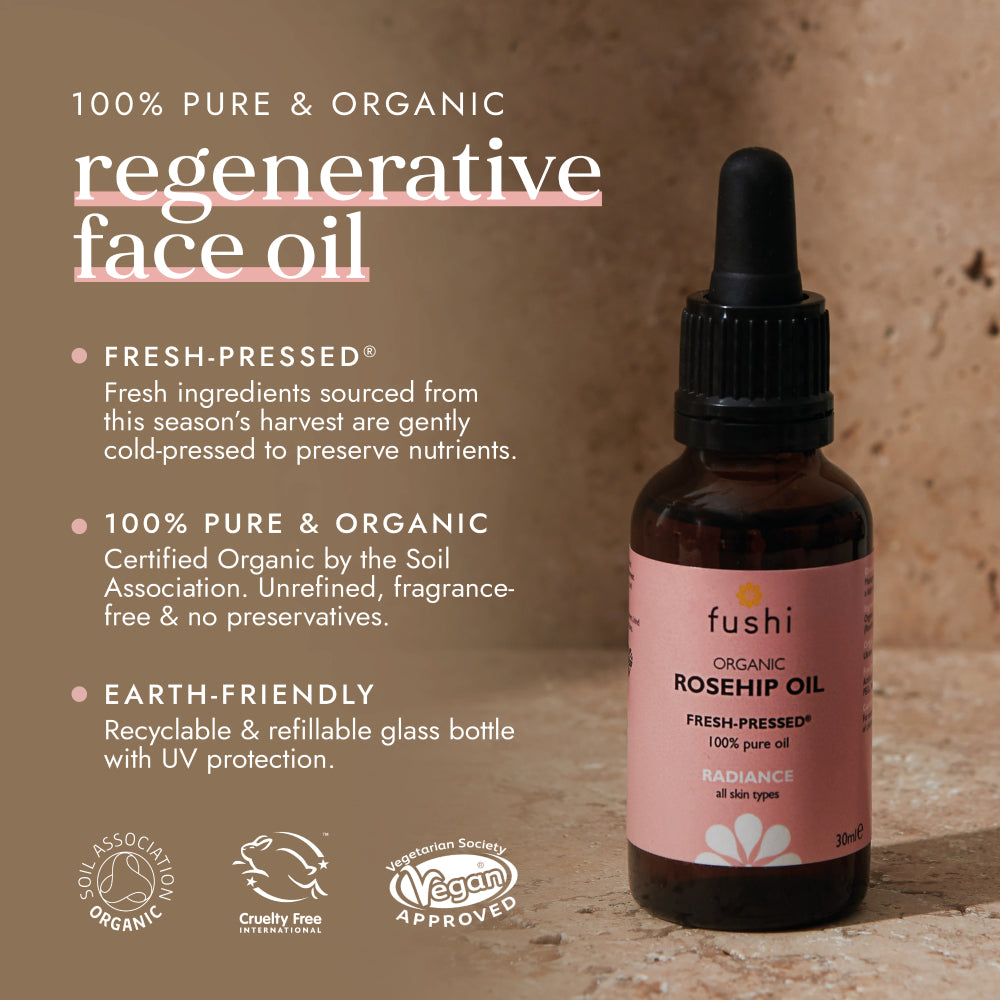 fushi Organic Rosehip Oil 30ml