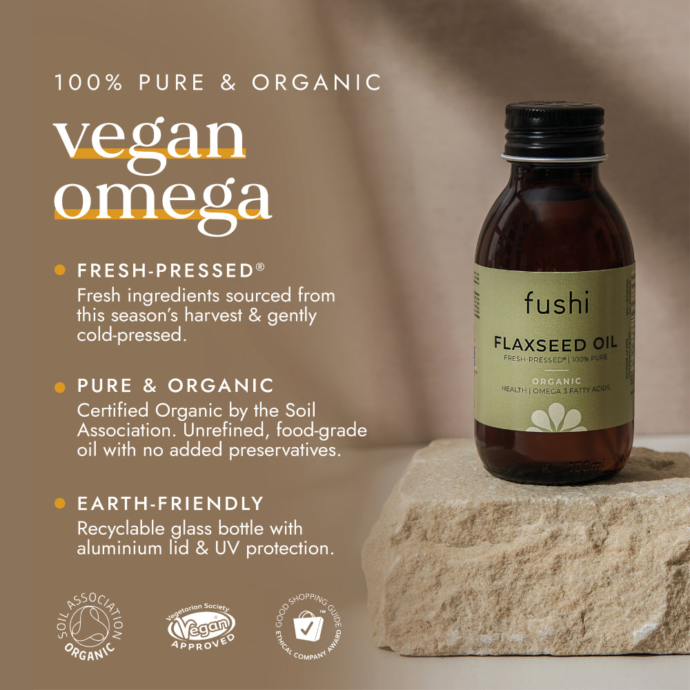 fushi Organic Flaxseed Oil 100ml