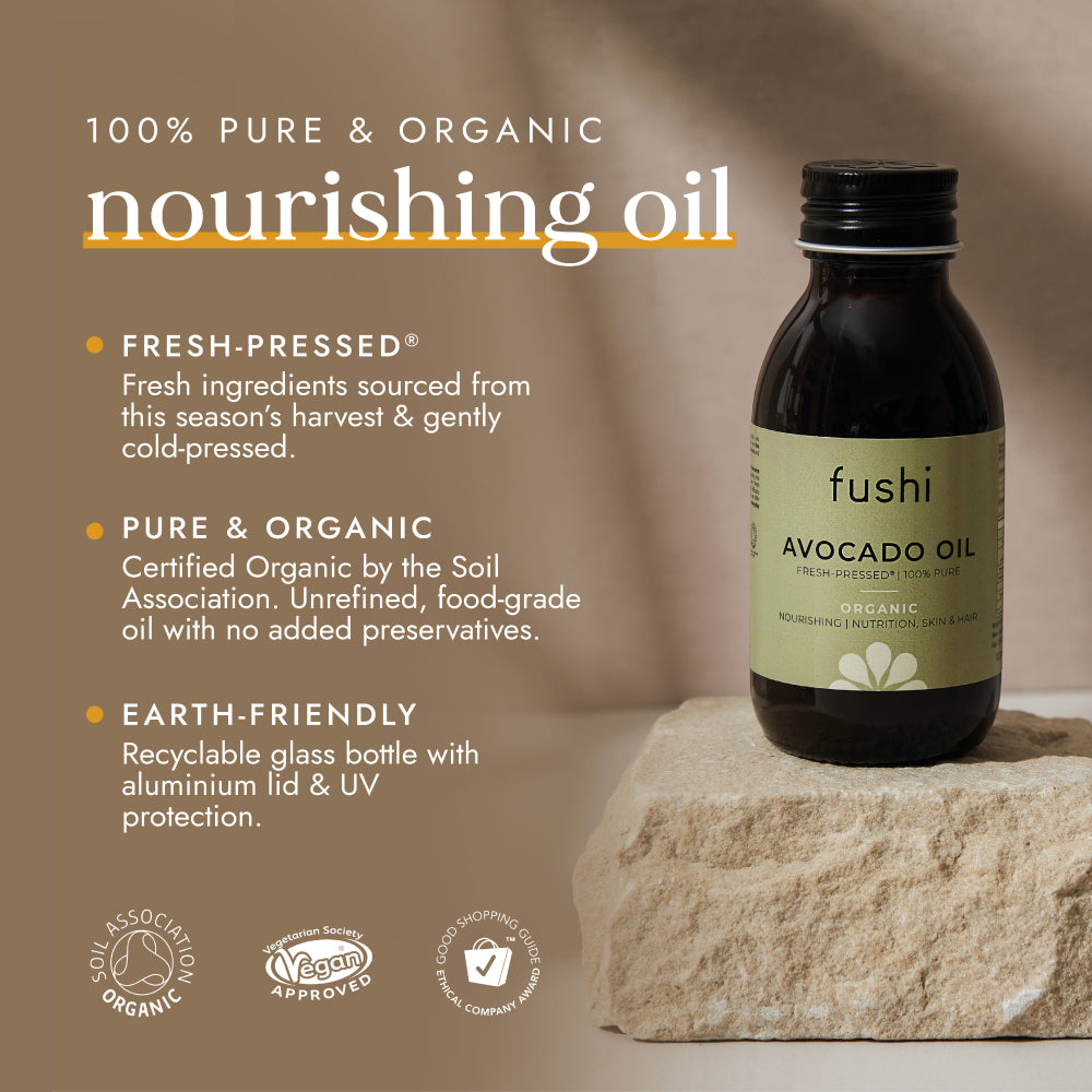 fushi Organic Avocado Oil 100ml