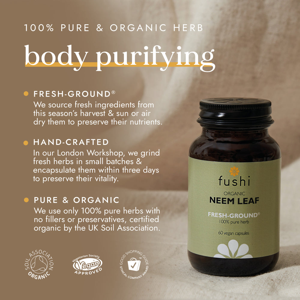 fushi Organic Neem Leaf (60)