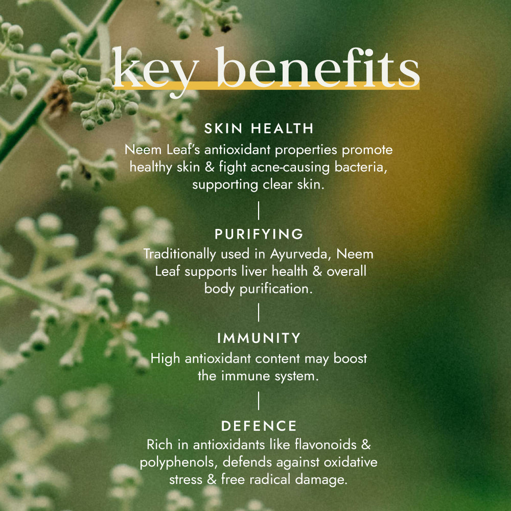 fushi Organic Neem Leaf (60)