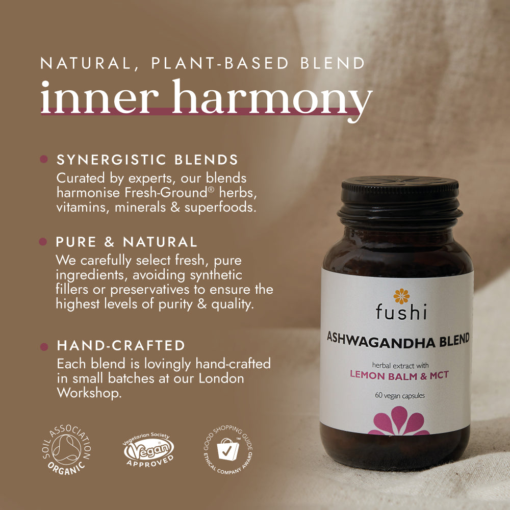 fushi Ashwagandha with Vegan MCT Extract (60)
