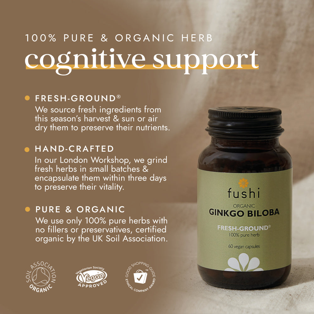 fushi Organic Ginkgo Biloba (60)