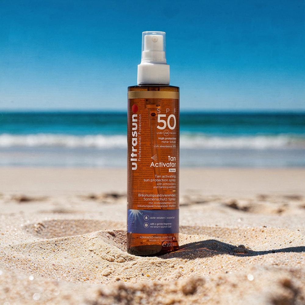 Ultrasun Body Tan Activating High Sunscreen SPF50 150ml