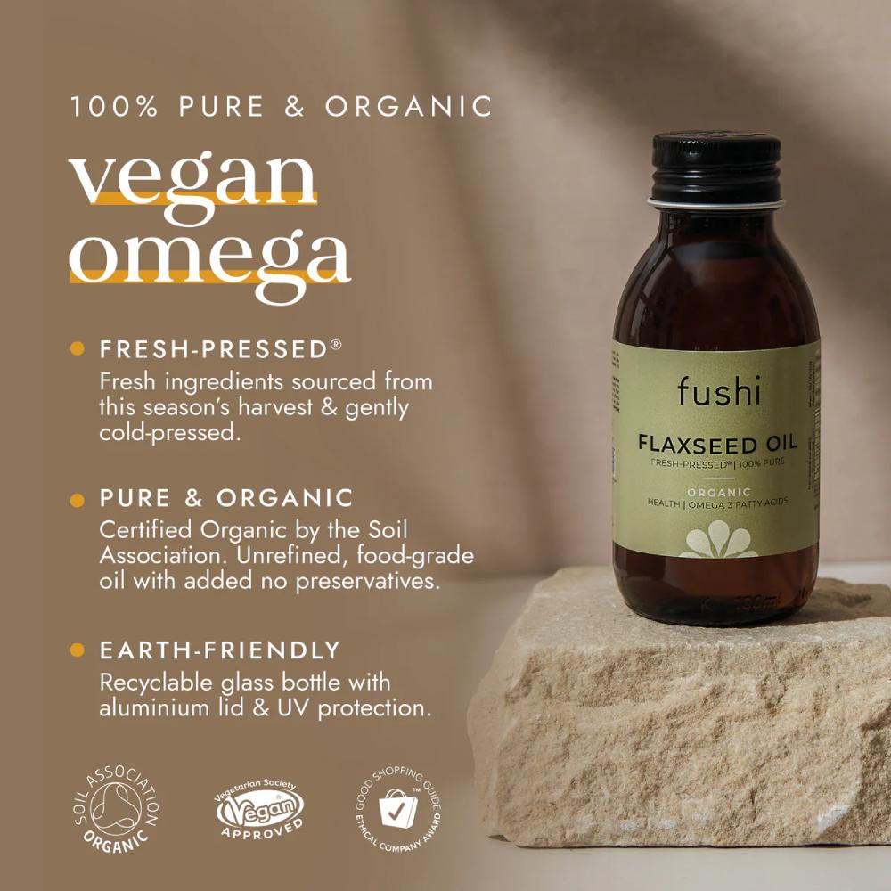 Fushi Organic Flaxseed Oil 250ml