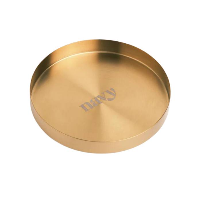 Navy Gold Navy Tray