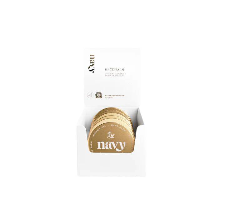 Navy Hand Balm & Retail Stand