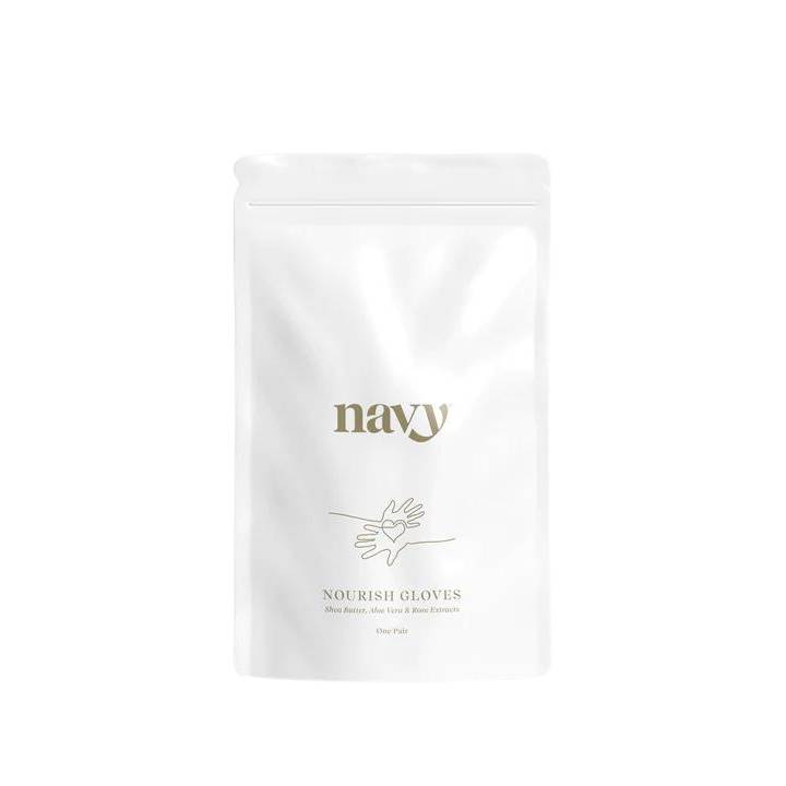 Navy Nourish Hand Mask (1)