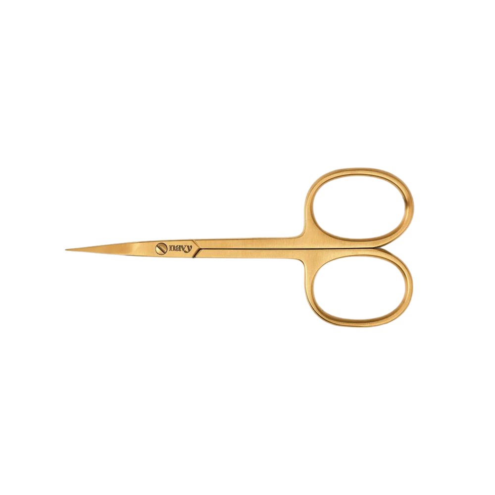 Navy Doreen - Light Straight Nail & Brow Scissor