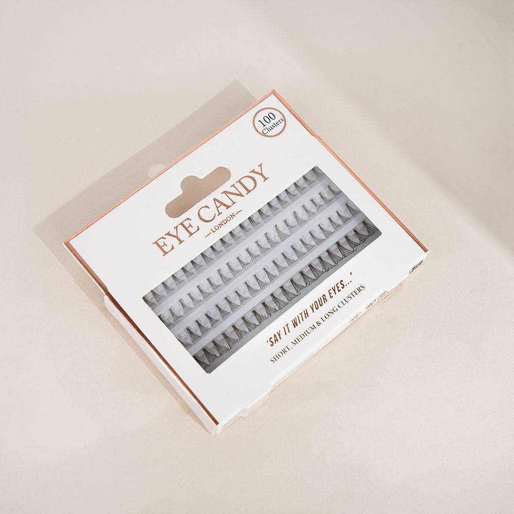 Eye Candy Individual Lashes 100 Clusters