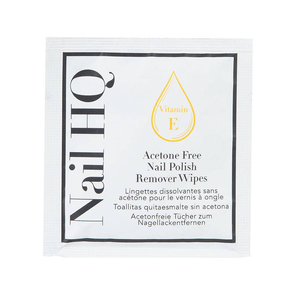 Nail HQ Acetone Free Nail Polish Remover Wipes