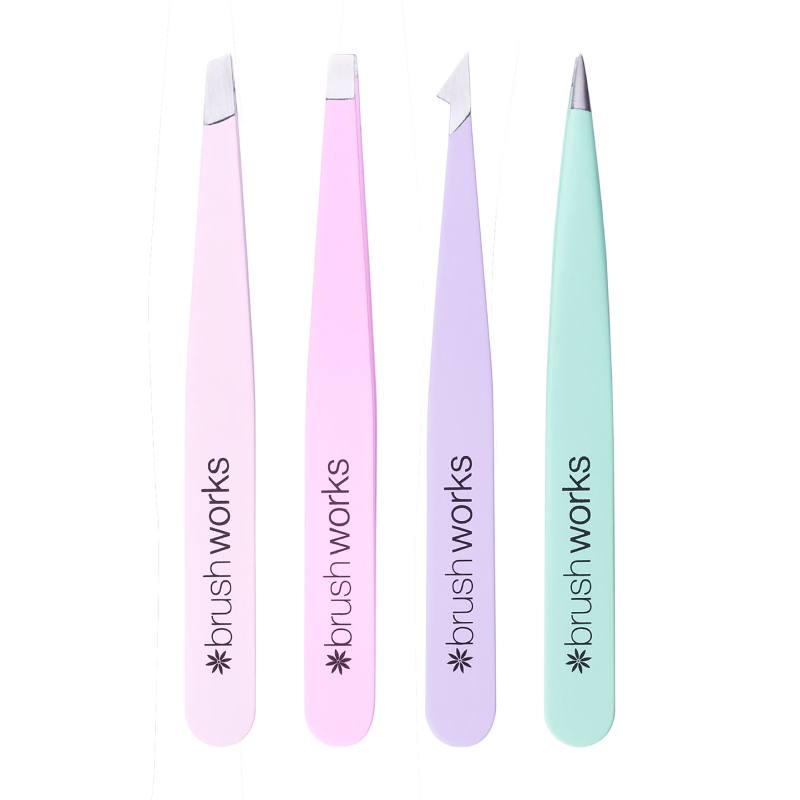 Brushworks Pastel Tweezer Set (4)
