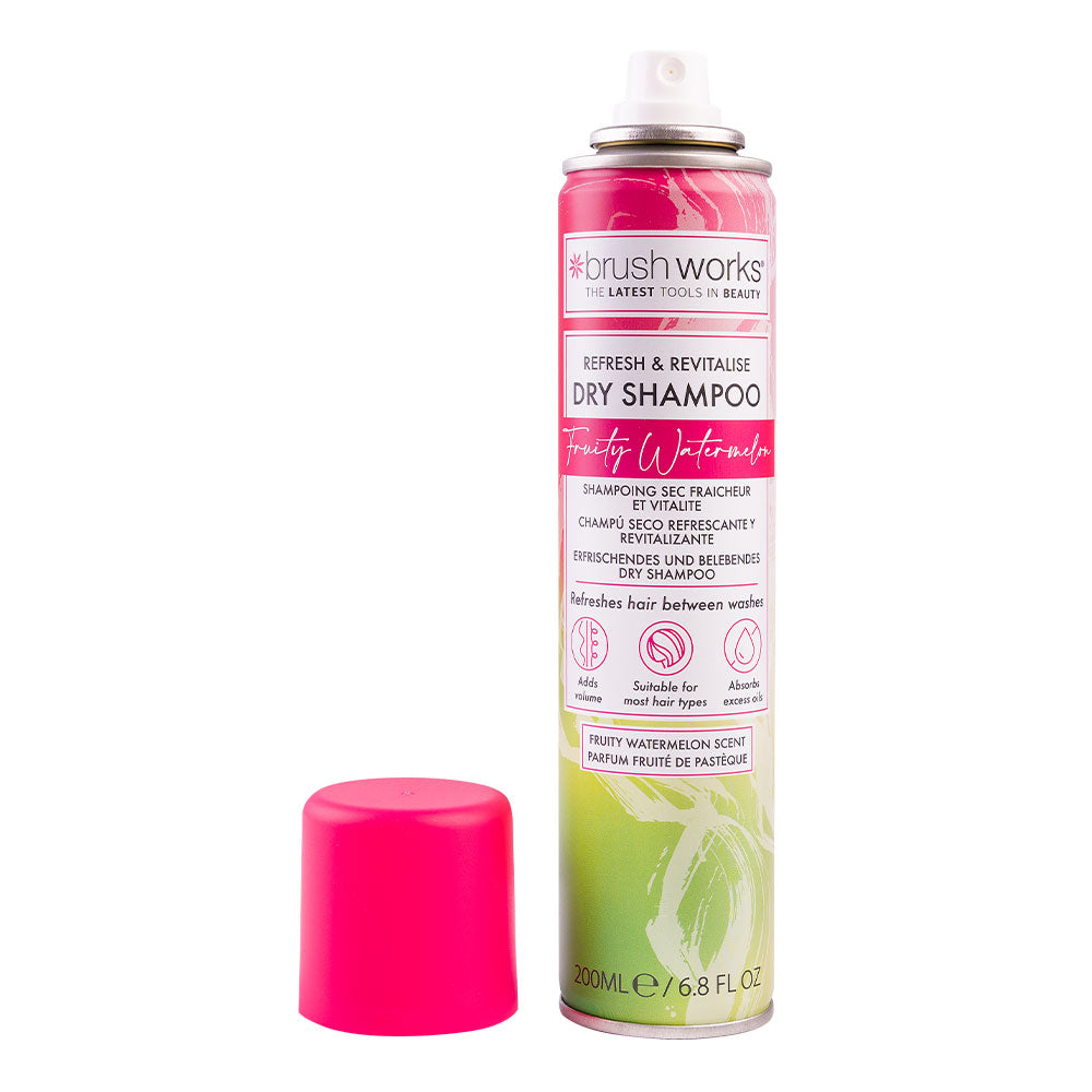 Brushworks Refresh & Revitalise Fruity Watermelon Dry Shampoo 200ml