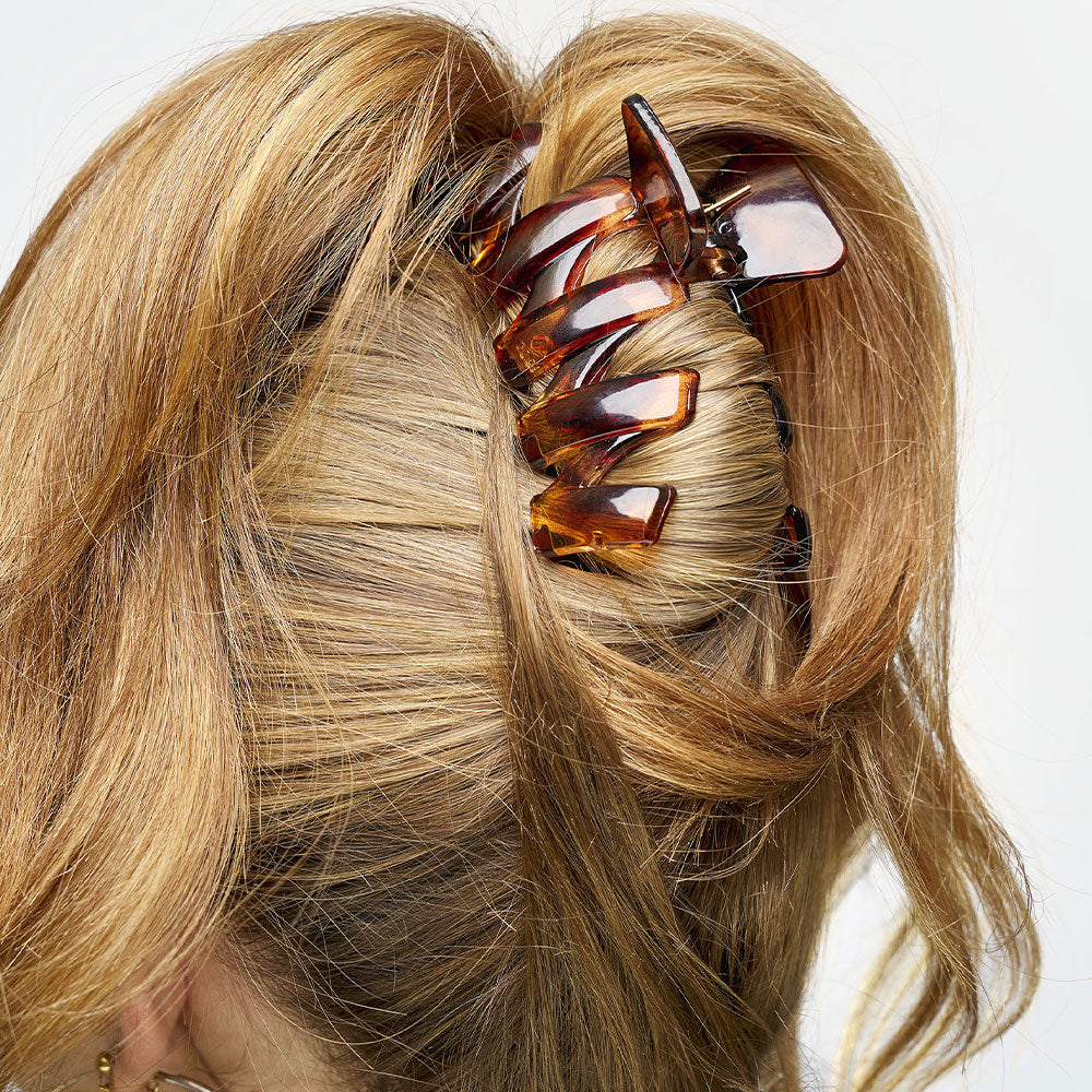 Brushworks Tortoiseshell Claw Clips (3)