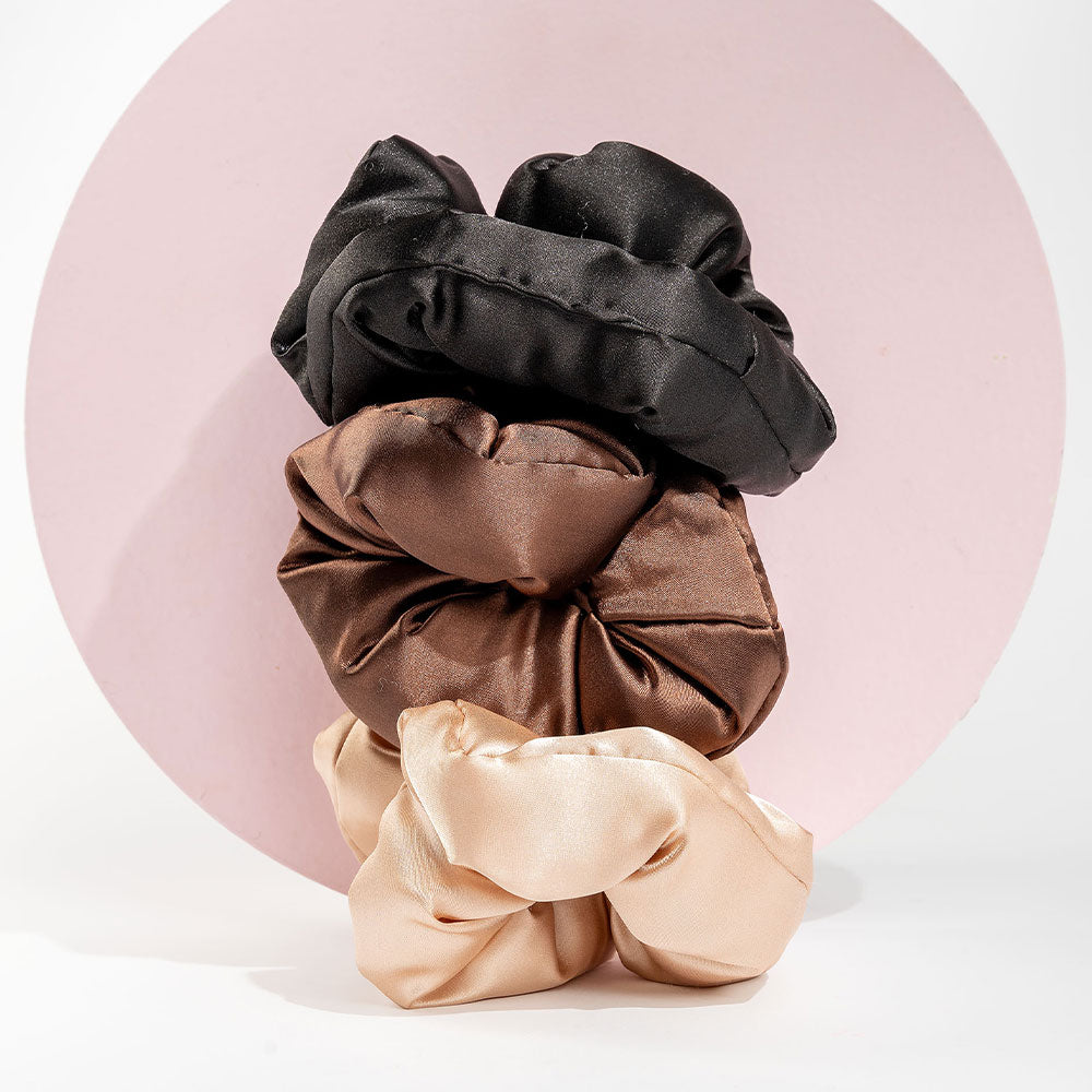 Brushworks Large Classic Cloud Scrunchies (3)
