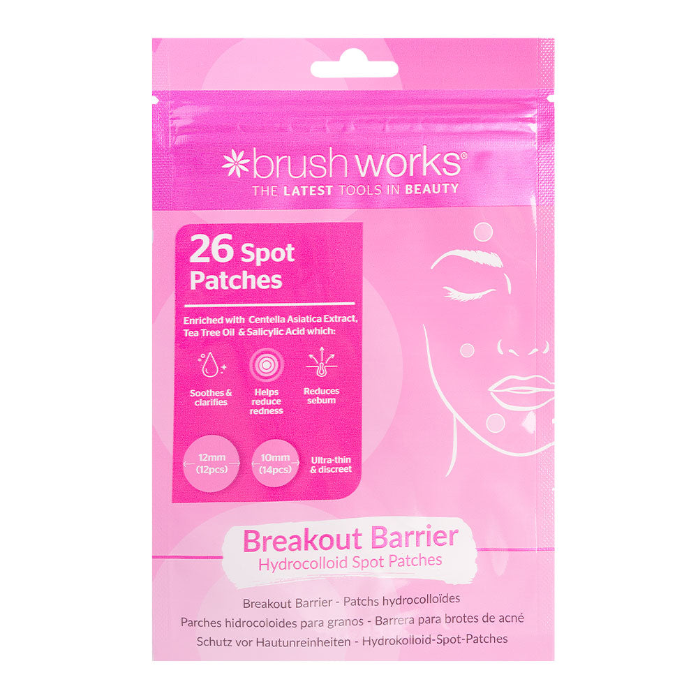 Brushworks Breakout Barrier Hydrocolloid Spot Patches (26)