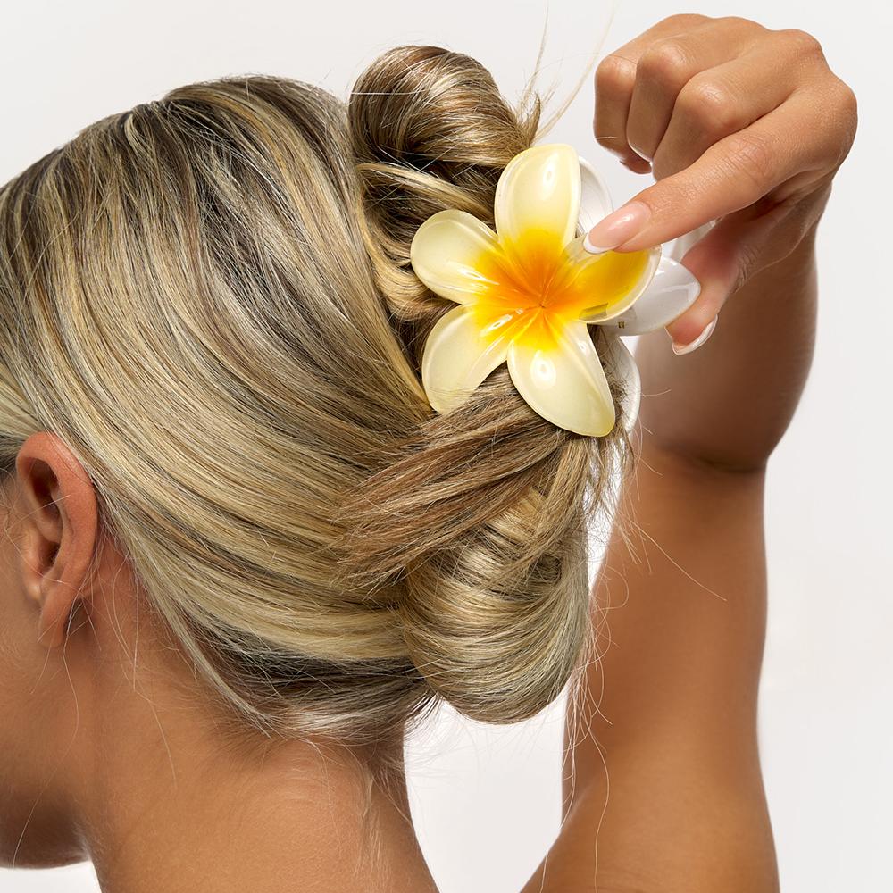 Brushworks Tropical Flower Claw Clips (3)
