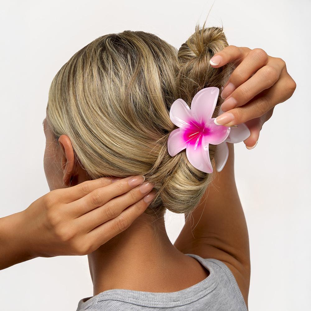 Brushworks Tropical Flower Claw Clips (3)