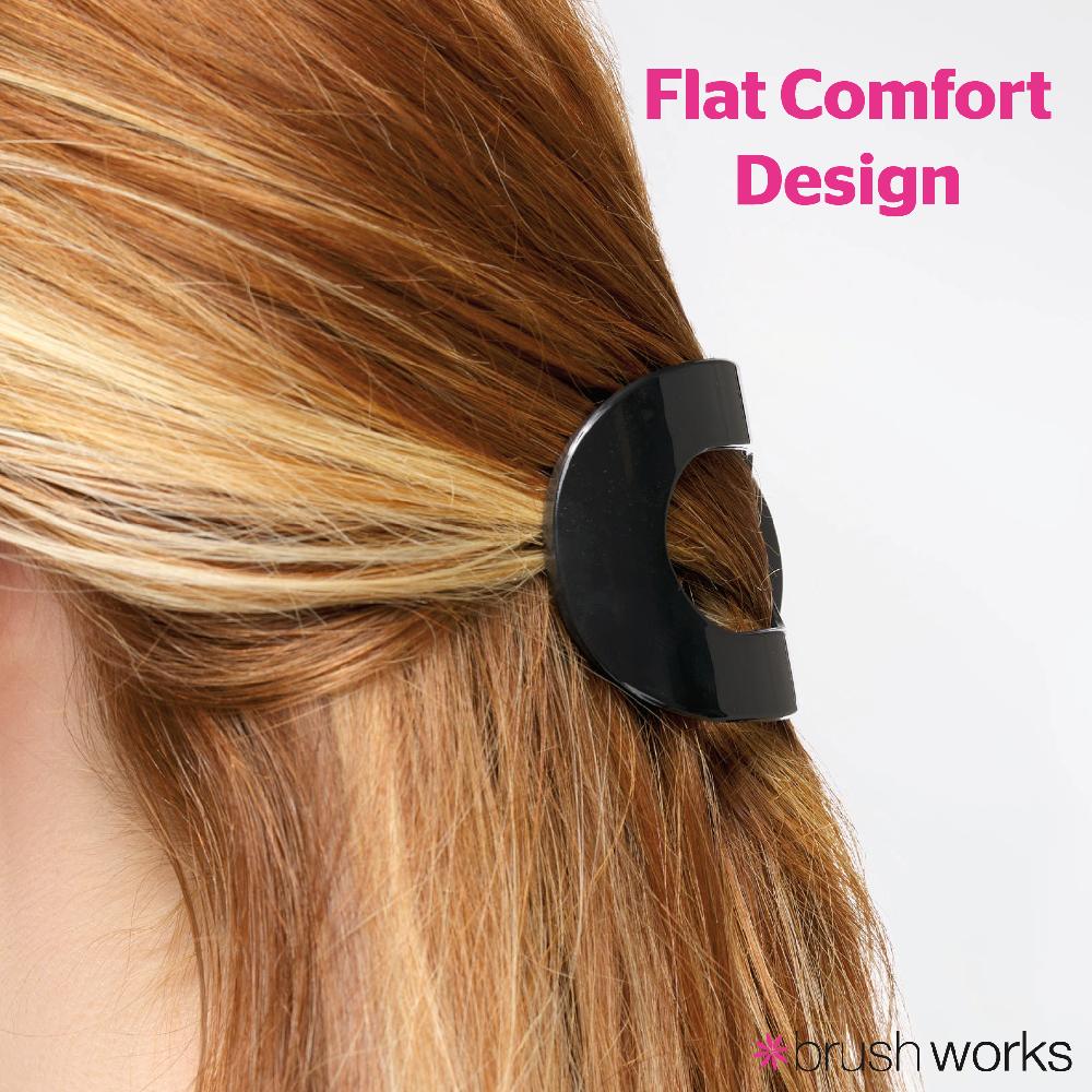 Brushworks Flat Claw Clips (3)