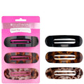 Brushworks Sleek Flat Claw Clips (3)