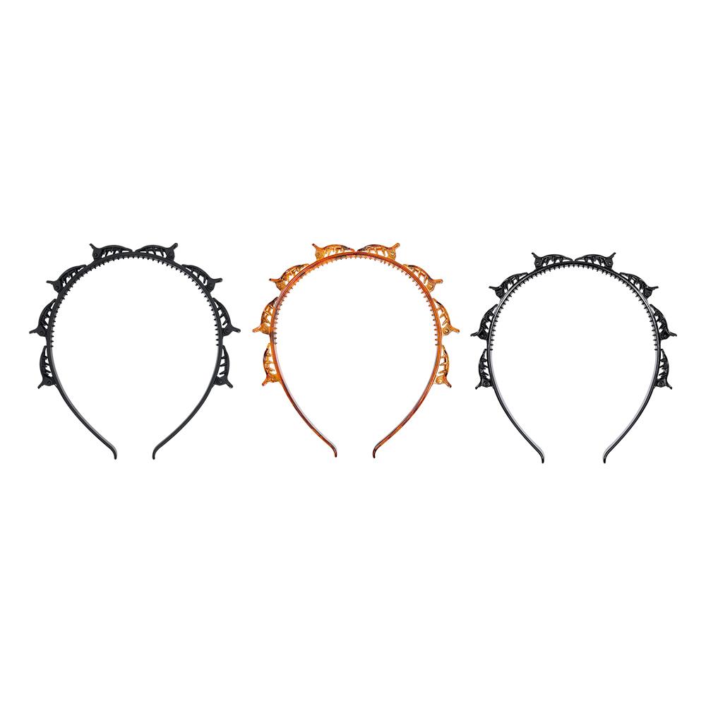 Brushworks Butterfly Clip Headbands (3)