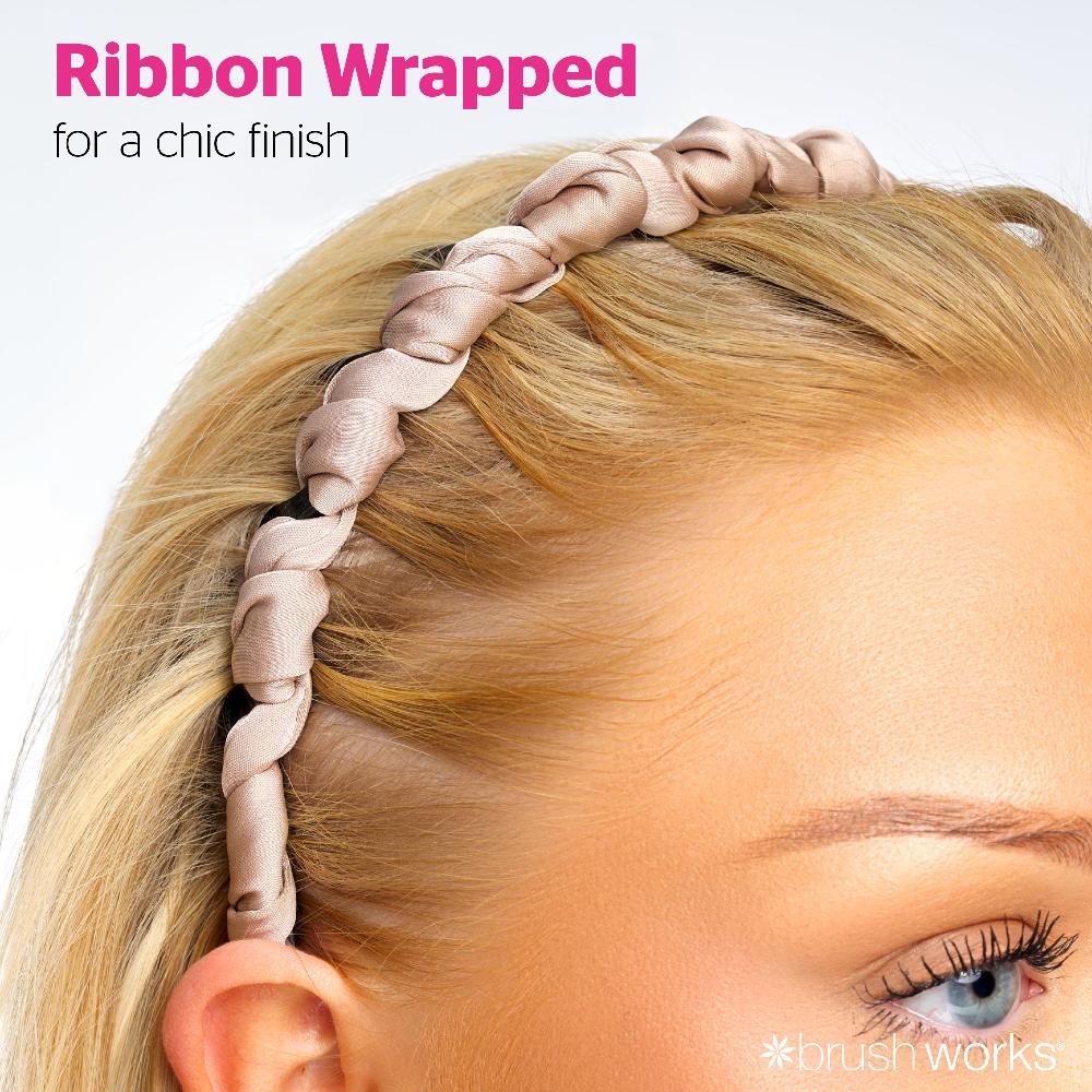 Brushworks Ribbon Zig Zag Headbands (3)