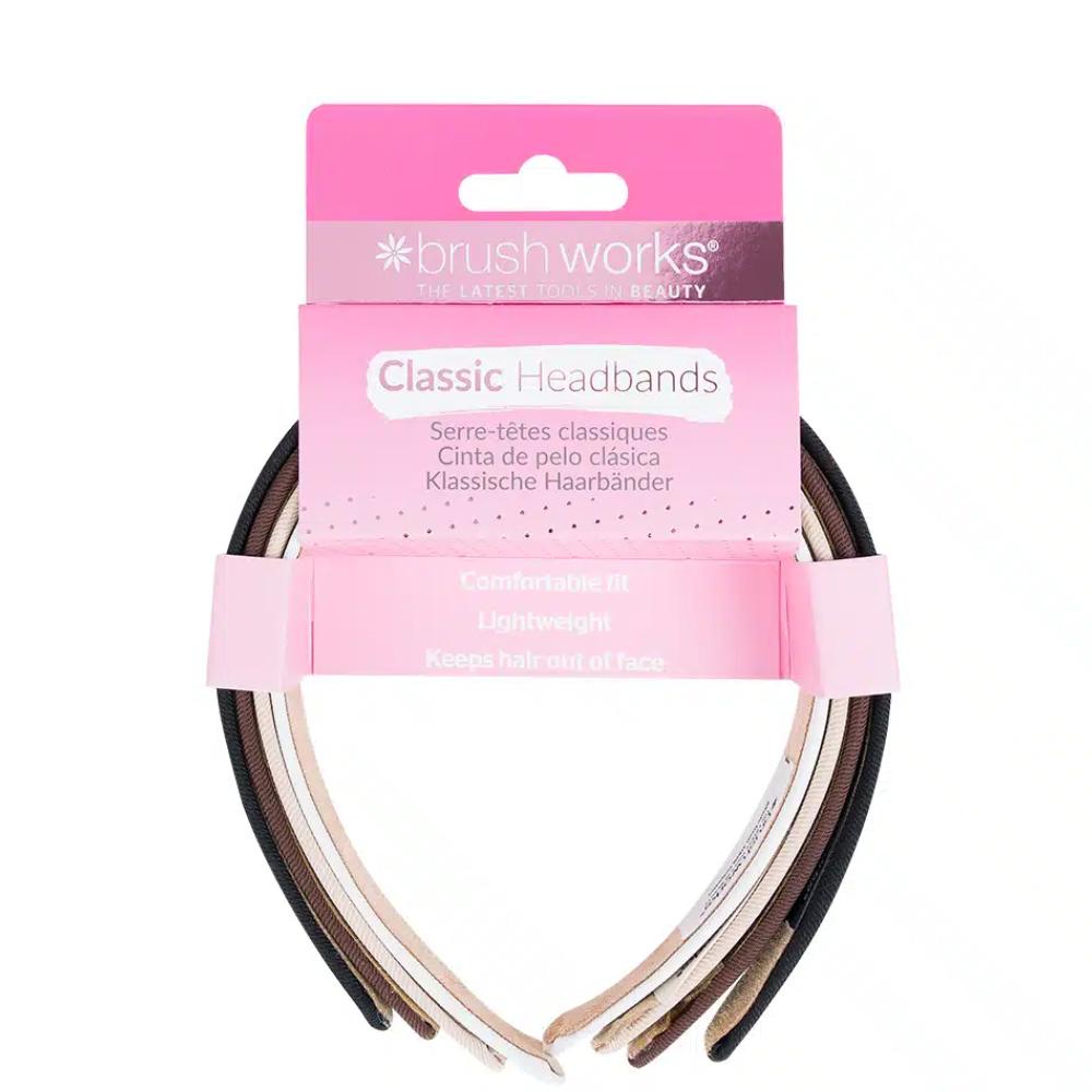 Brushworks Classic Headbands (4)