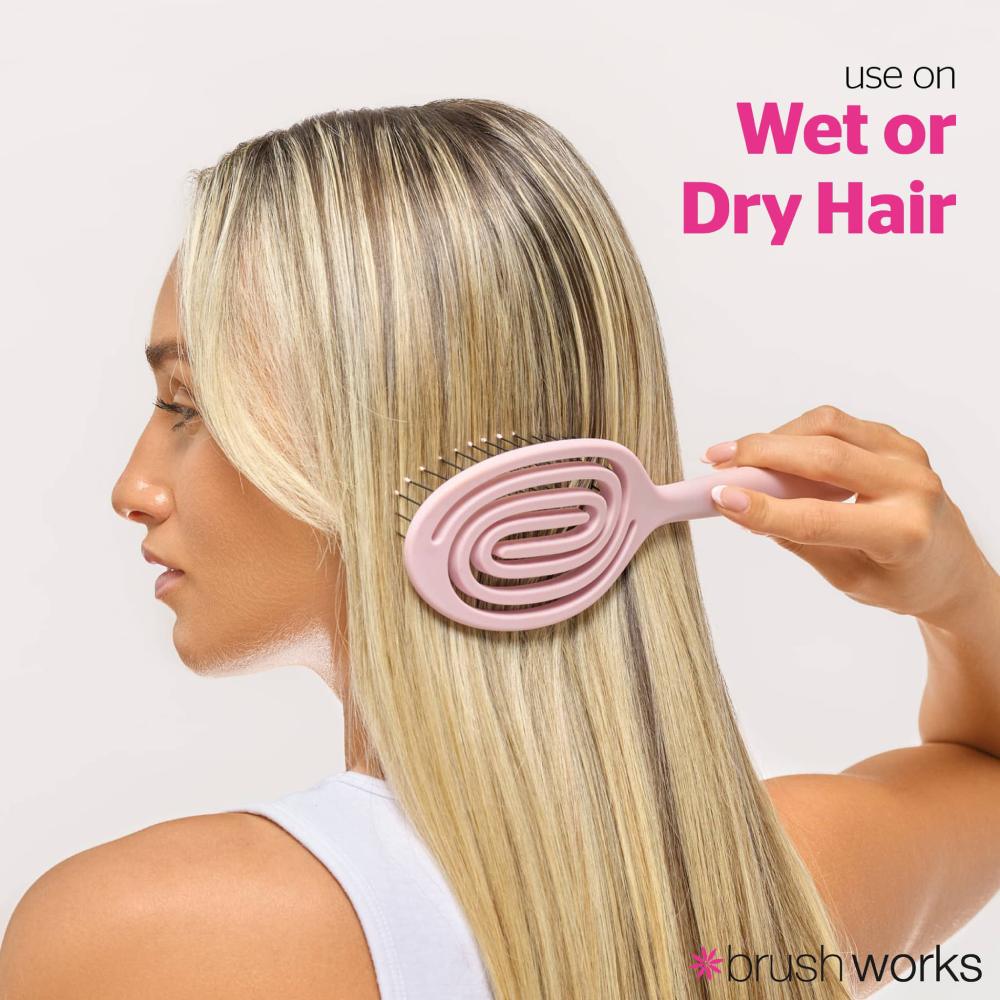 Brushworks Flexi Oval Detangling Brush