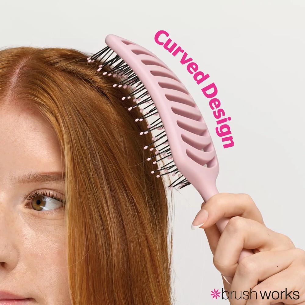 Brushworks Curved Vent Brush