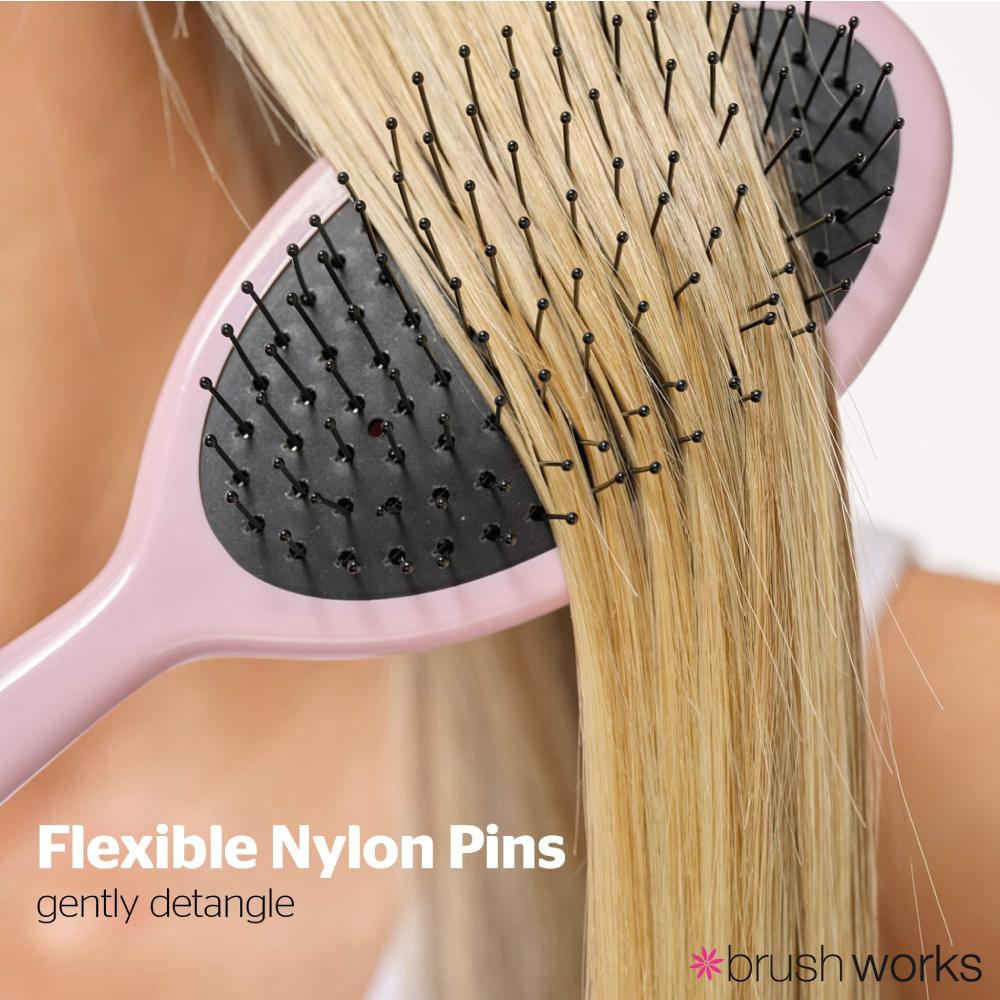 Brushworks Gentle Detangling Travel Brush