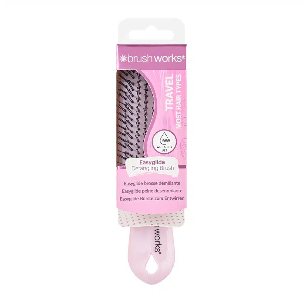 Brushworks Easyglide Detangling Travel Brush