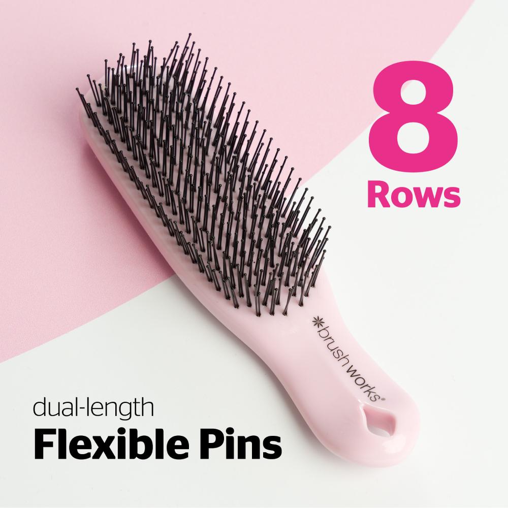 Brushworks Easyglide Detangling Travel Brush