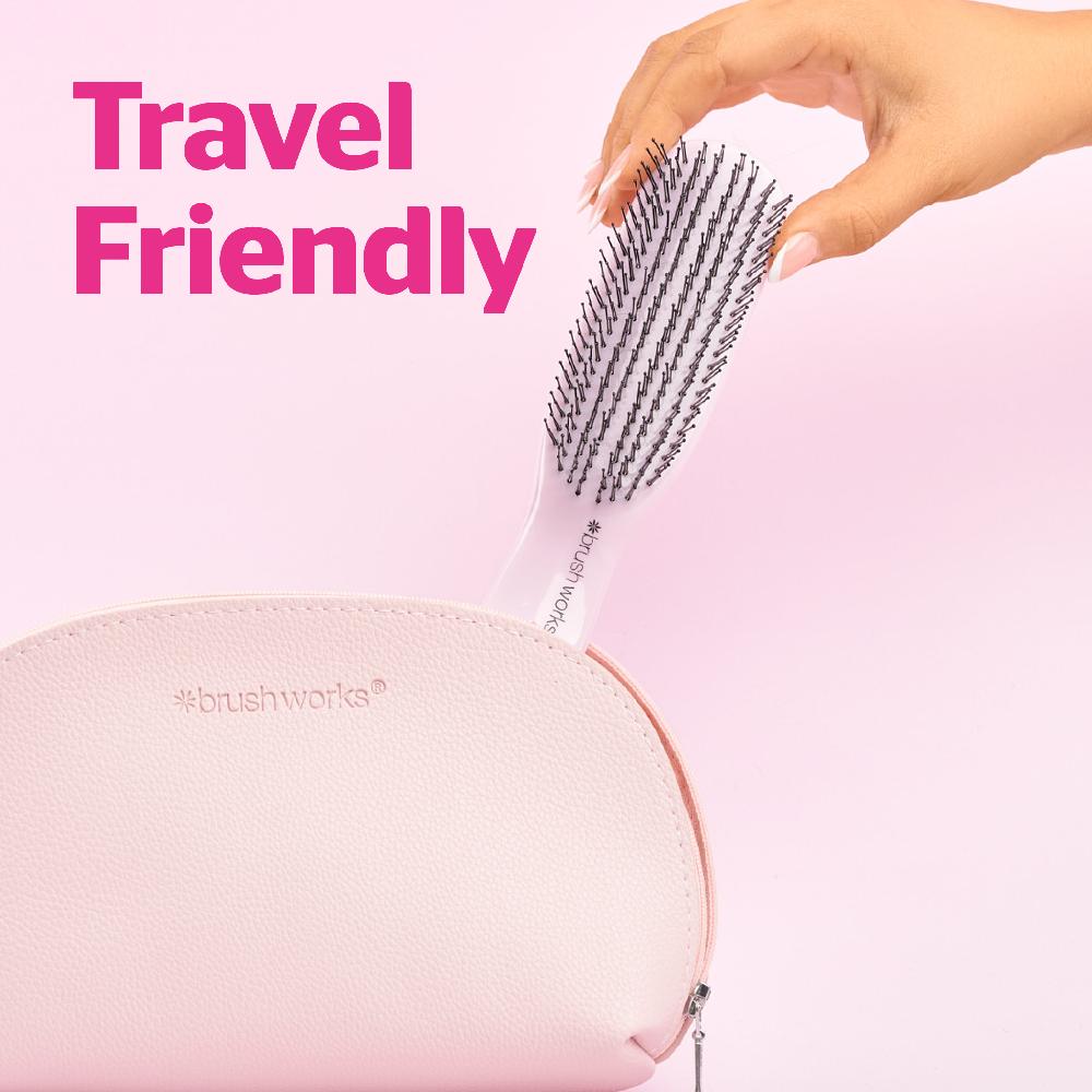Brushworks Easyglide Detangling Travel Brush