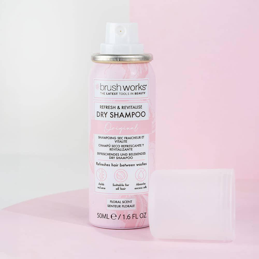 Brushworks Refresh & Revitalise Floral Dry Shampoo 50ml