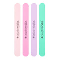 Brushworks Coloured Nail Files - Pastel (4)