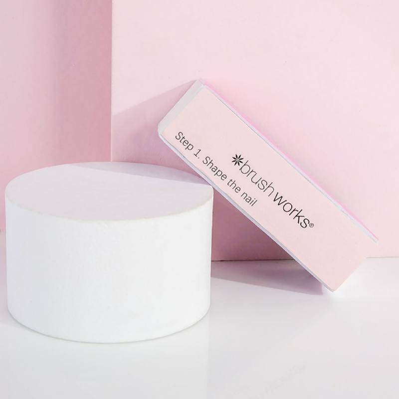 Brushworks Nail Buffing Blocks - Pastel (2)