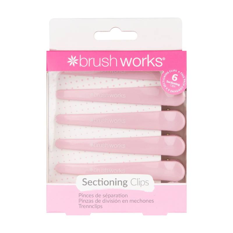 Brushworks Sectioning Clips (6)