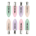 Brushworks No Crease Hair Clips Pastel (8)