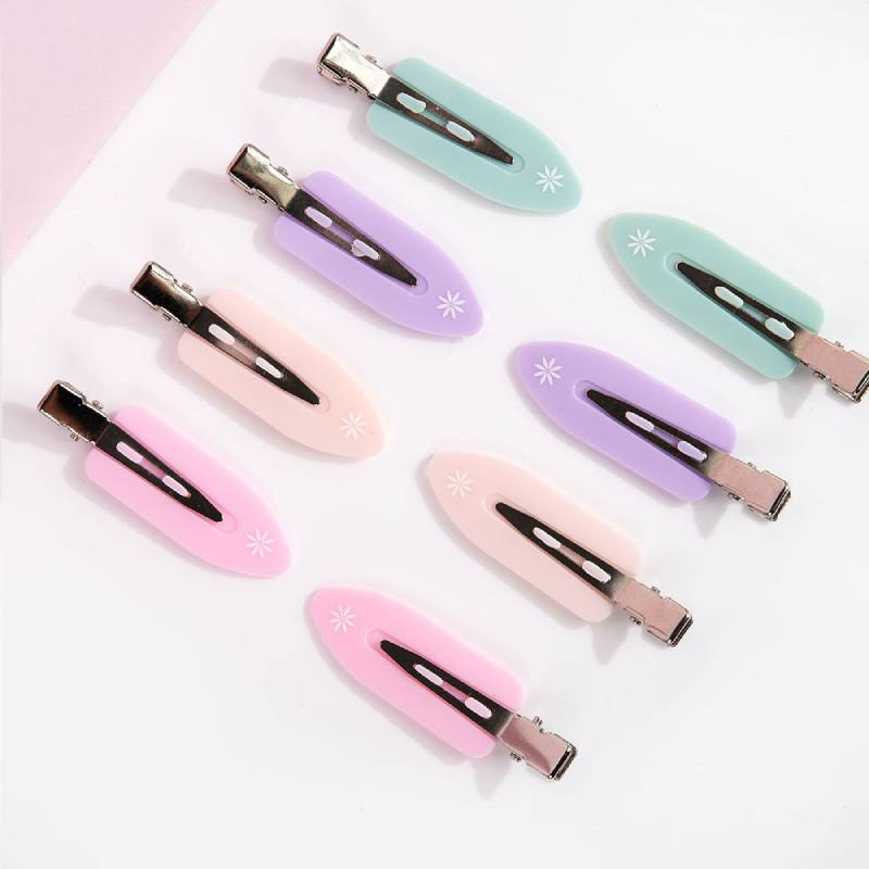 Brushworks No Crease Hair Clips Pastel (8)