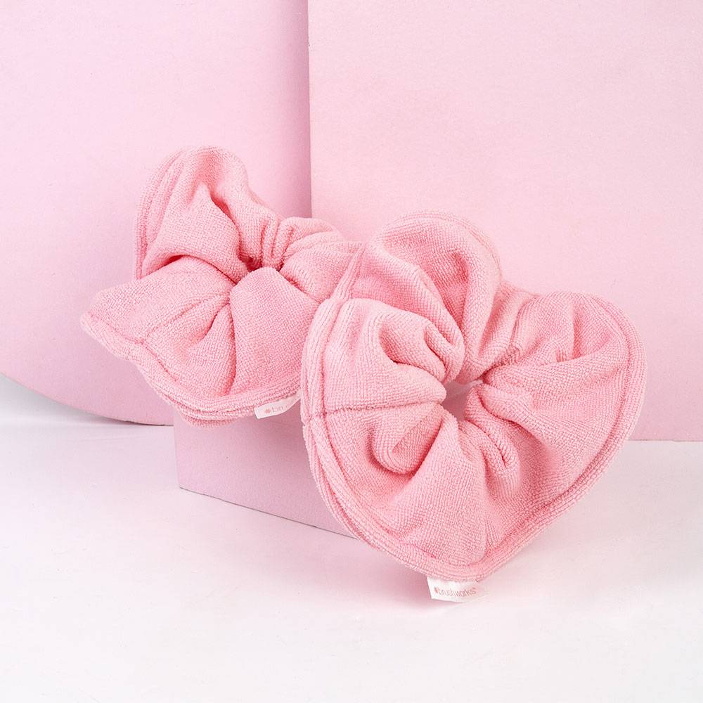 Brushworks Microfibre Hair Scrunchies (2)