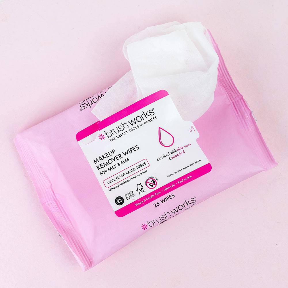 Brushworks Makeup Remover Wipes (25)