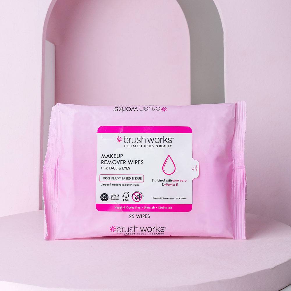 Brushworks Makeup Remover Wipes (25)