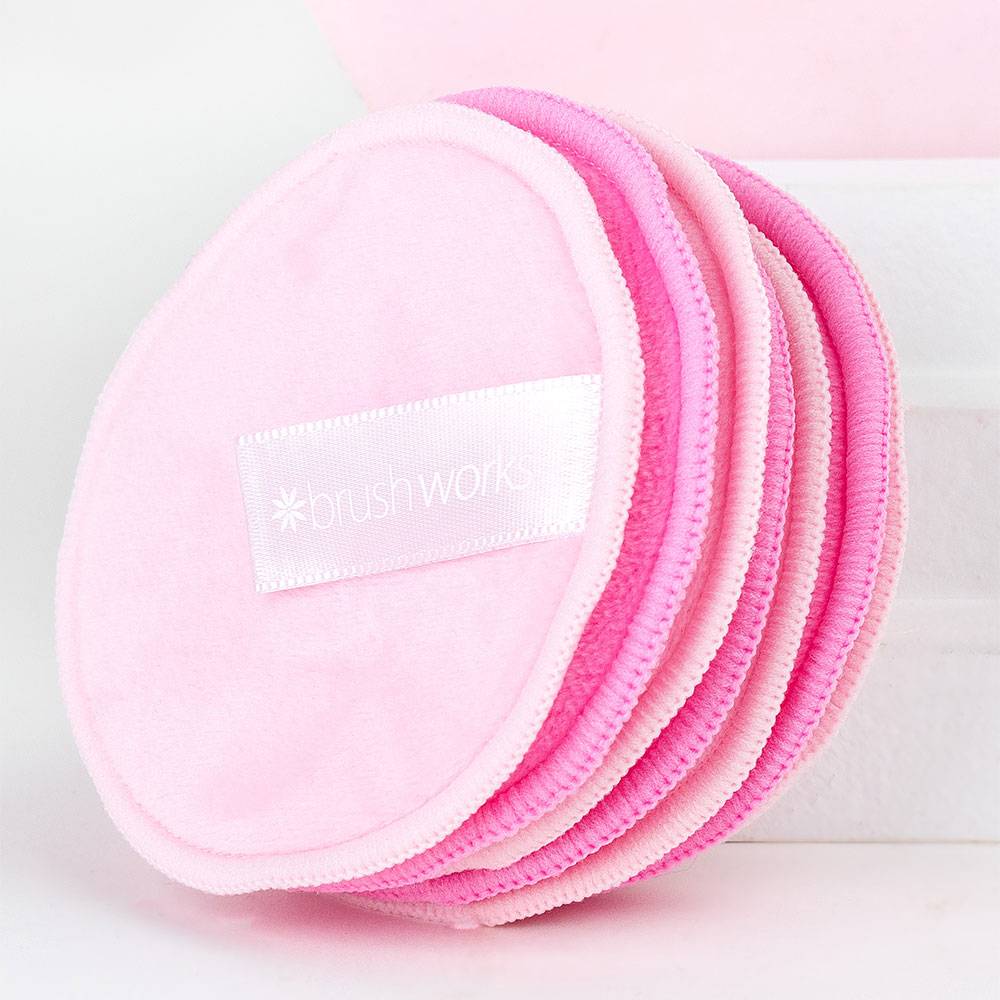 Brushworks Reusable Microfibre Cleansing Pads (7)