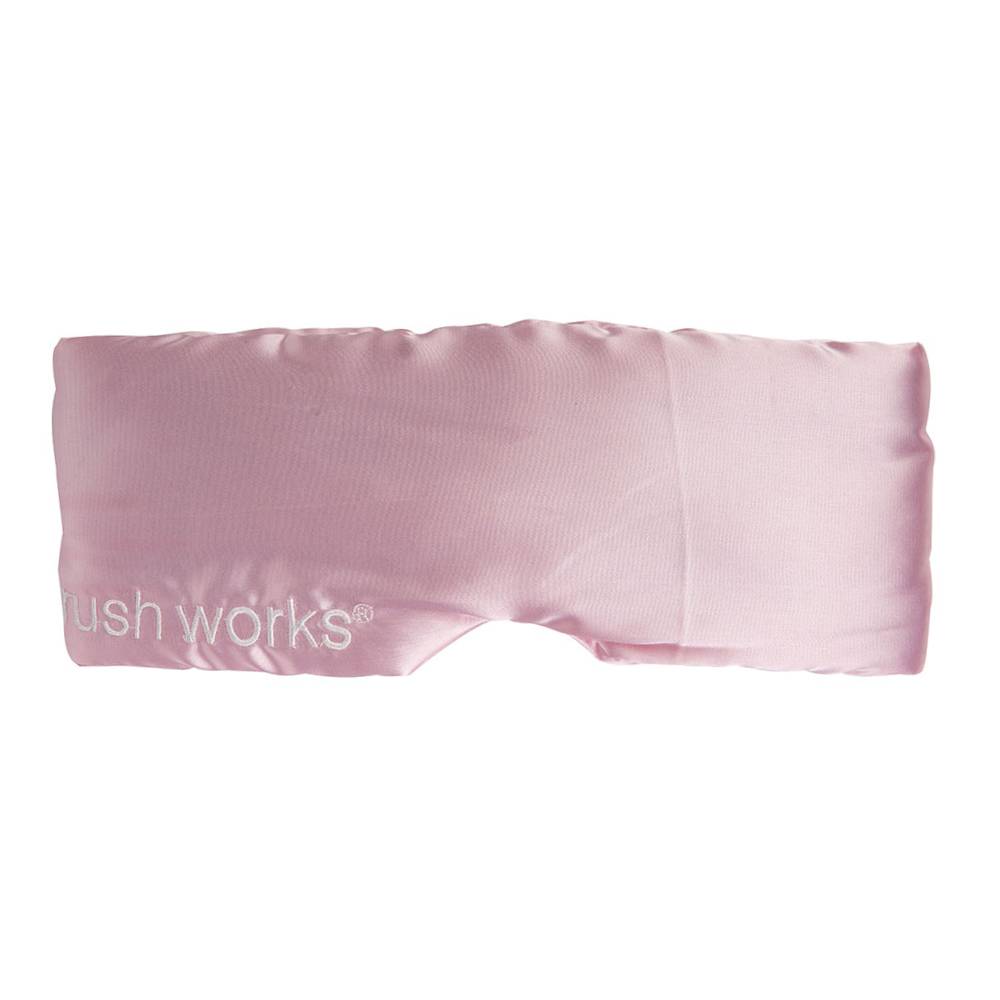 Brushworks Cushioned Satin Sleep Mask