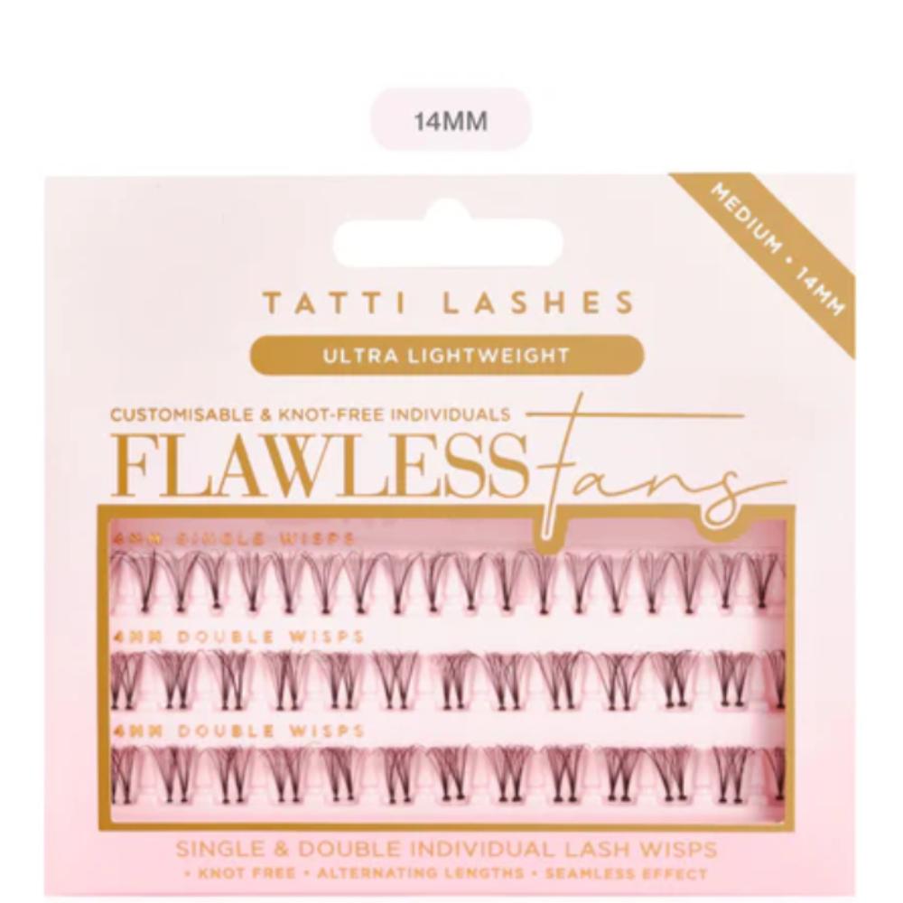 Tatti Lashes Flawless Fan 14mm Lashes