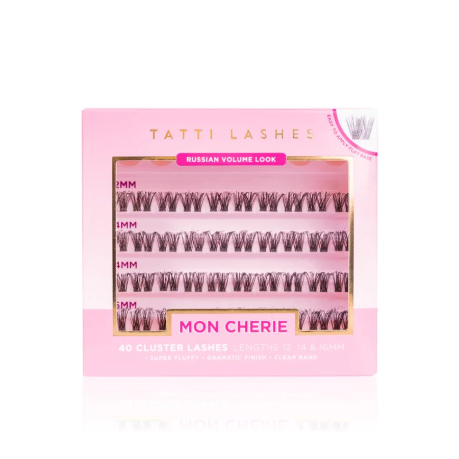 Tatti Lashes Mon Cherie 40 Individual Cluster Lashes (12,14 & 16mm)