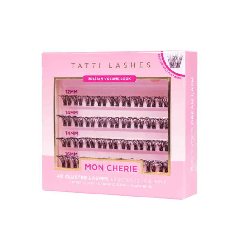 Tatti Lashes Mon Cherie 40 Individual Cluster Lashes (12,14 & 16mm)