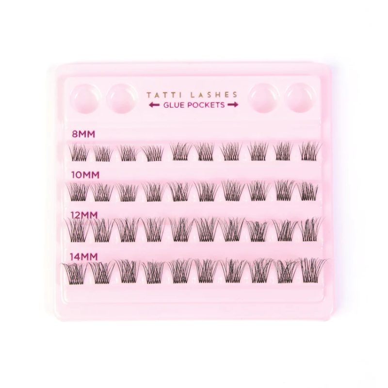 Tatti Lashes Tres Chic 40 Individual Cluster Lashes (10,12 & 14mm)
